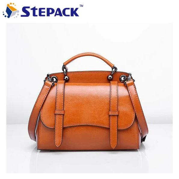 

2017 Summer New Fashion Joker Woman Handbag Single Shoulder Bag Genuine Leather Business Crossbaody Bags