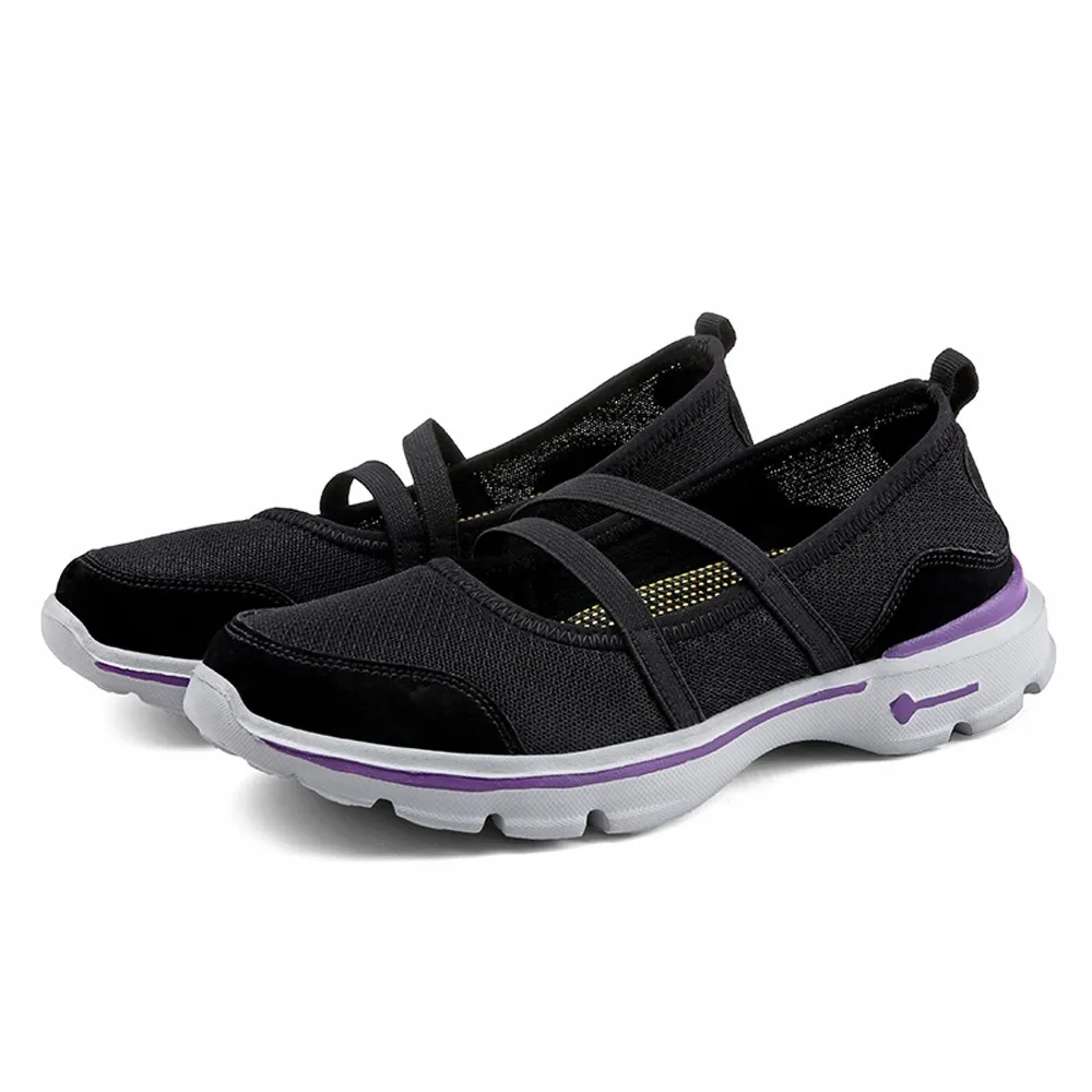 Perimedes Женские туфли-лодочки Для женщин легкая обувь для ходьбы сетки воздухопроницаемая повседневная обувь спортивные пояс для фитнеса обувь# g30