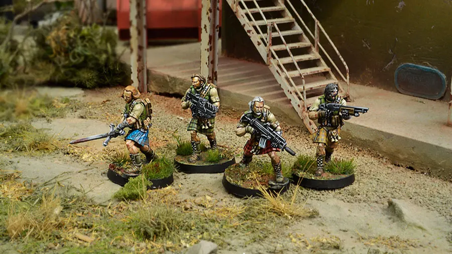 [Loong Way Миниатюрные] винтовки знака бесконечности 0527 45TH HIGHLANDER размеры 32