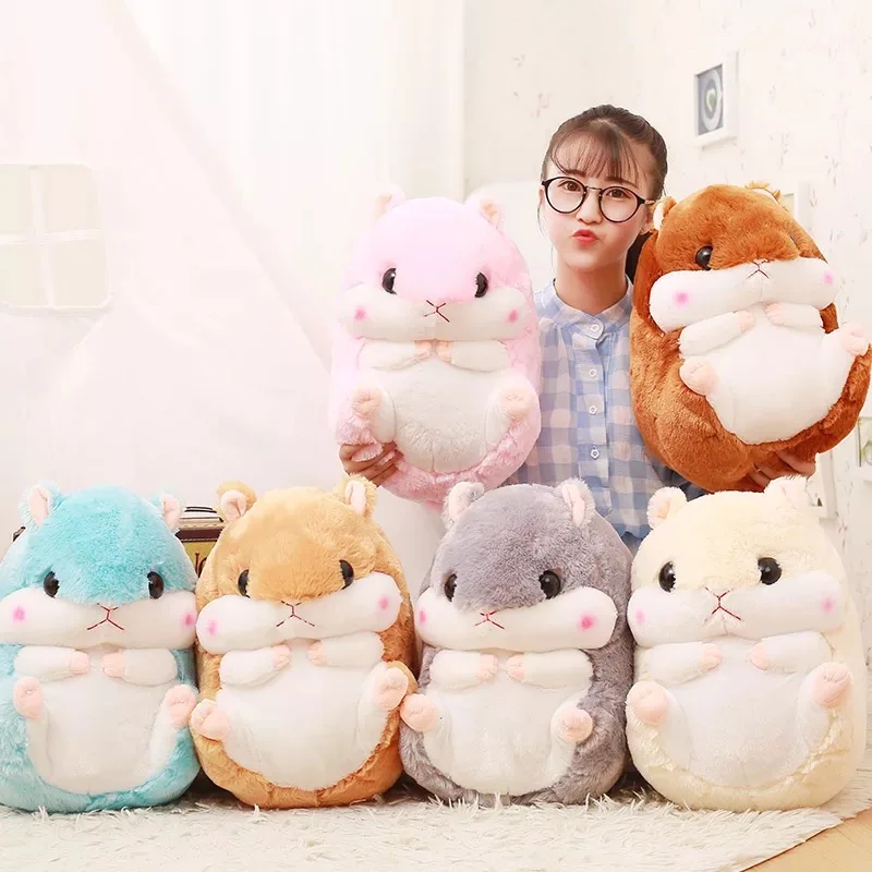 Candice guo! Невероятно милые плюшевые игрушки классический стиль жир Подушка хомяк в