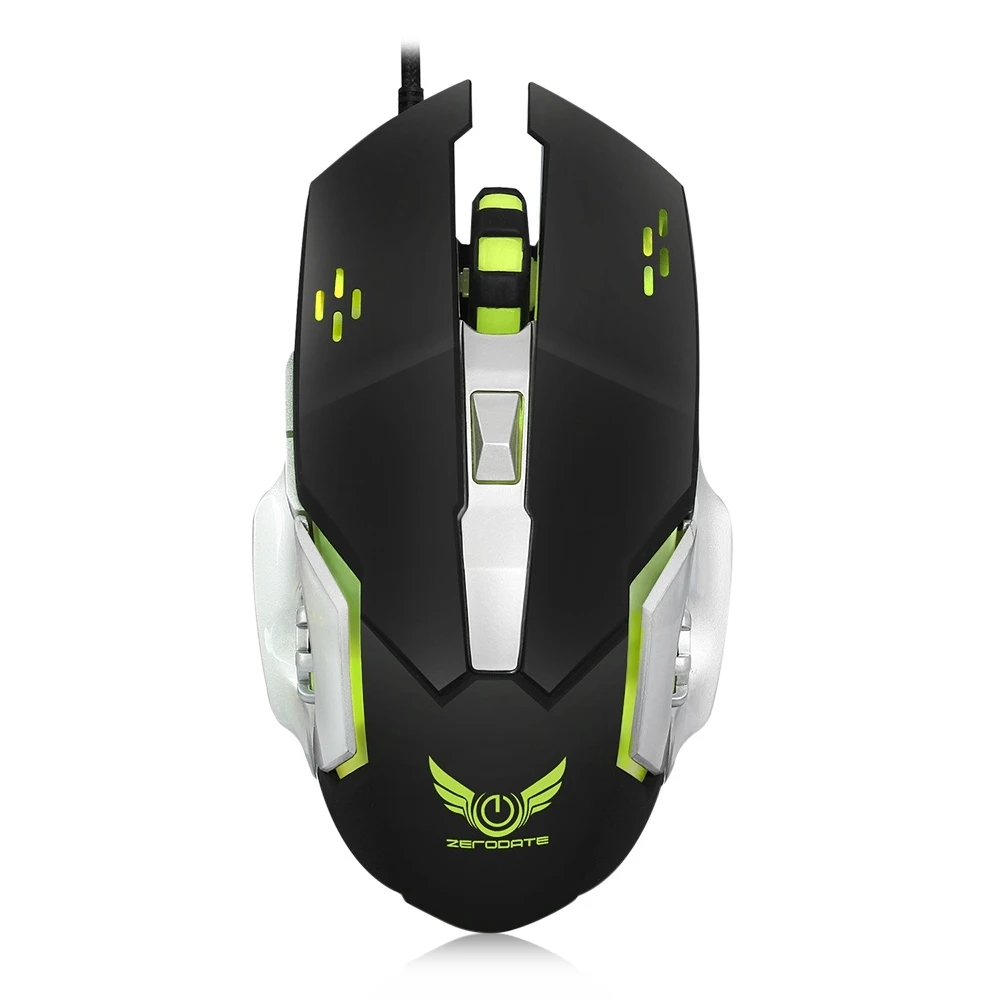 Игровая мышка 3200 точек на дюйм регулируемый компьютер оптический светодио дный