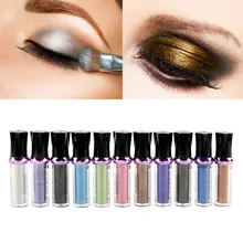 Single Roller Color Eyeshadow Glitter Pigment Loose Powder Eye Shadow Makeup