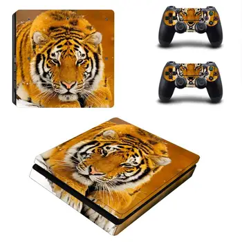 

Animal Tiger PS4 Slim Skin Sticker Decal for PlayStation 4 Console and Controller PS4 Slim Sticker Skin Vinyl