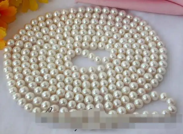 

song voge gem nanJ1634 round white freshwater pearl necklace
