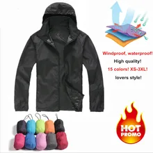 Быстросохнущие кожаные куртки, водонепроницаемые пальто с защитой от ультрафиолета, спортивная одежда для улицы, брендовая одежда для кемпинга, походов, мужская и женская куртка
