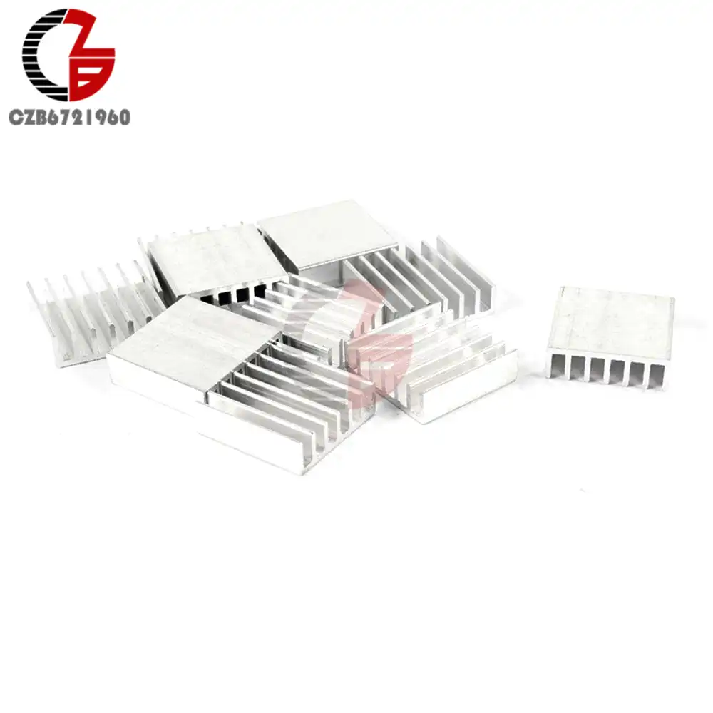 10PCS 20*20*6mm High Quality Aluminum Heat Sink for LED Power Memory Chip IC