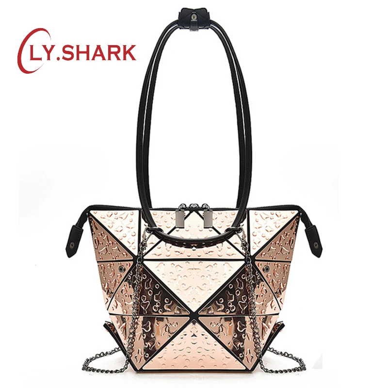 

LY.SHARK New Ladies Fashion Trend Bag Lingge Chain Handbag Handbag Messenger Bag Women's Casual Shopping Bag Handbag