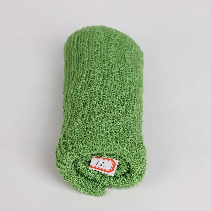 35*150 см Плетеный шарф новорожденный реквизит для фотосъемки детские одеяла из искусственного волокна Свинг Swaddlings Женская шаль - Цвет: 12