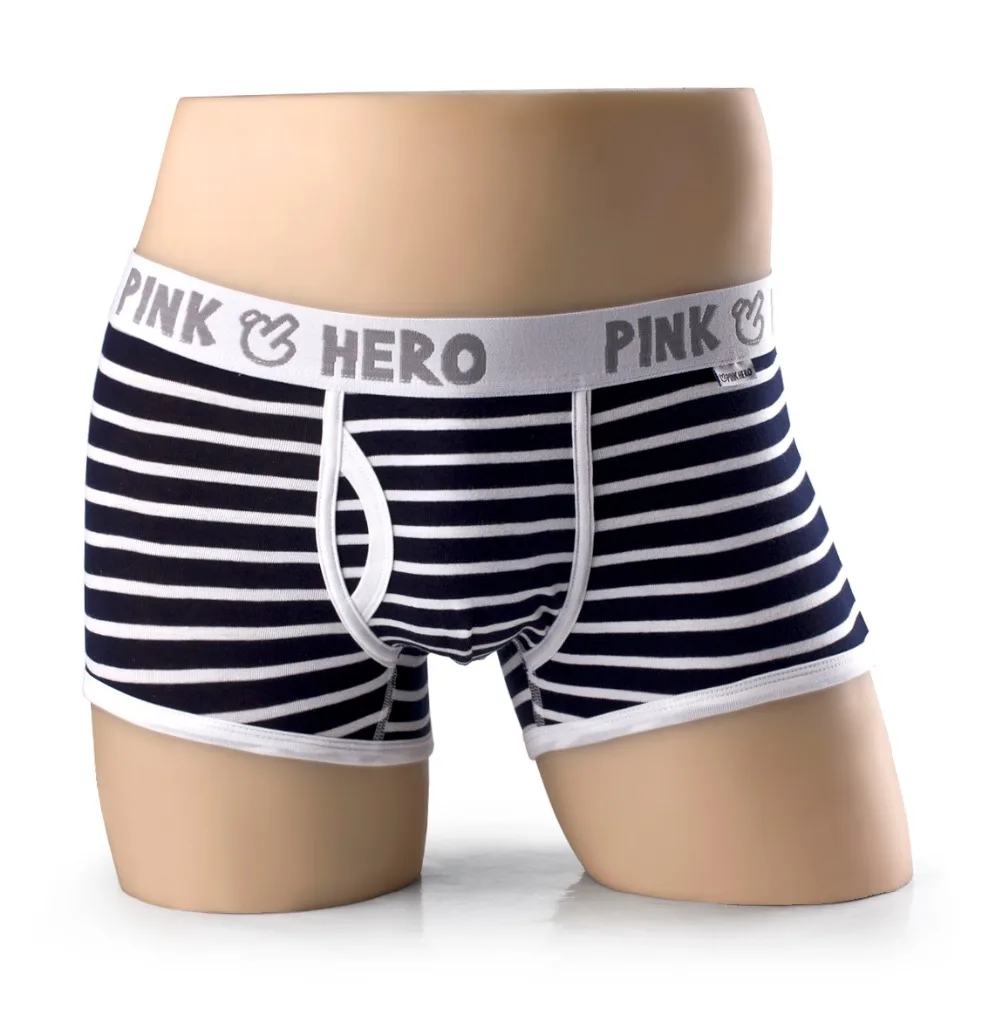PINK HEROES Comfortable Panties Men Underwear Men's Boxer Underwear