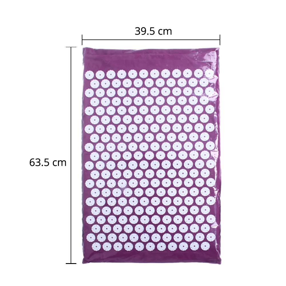 Relieve Back Body Acupressure Mat Body Pain Acupuncture Spike Yoga Mat with Massage Pillow/Mat Massage Relaxation