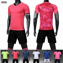 ZMSM мужской, футбол Джерси наборы Униформа Пользовательские survete для мужчин t футбол высокое качество футбольный тренировочный костюм Спортивная одежда LB1901