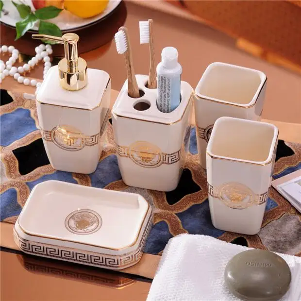 2Colors-5-Pieces-Classic-White-and-Black-Ceramic-Bathroom-Accessories-Set (3)