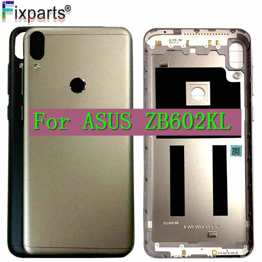100% новая крышка для задней панели корпуса Asus Zenfone Max Pro (M1) ZB602KL Крышка аккумулятора