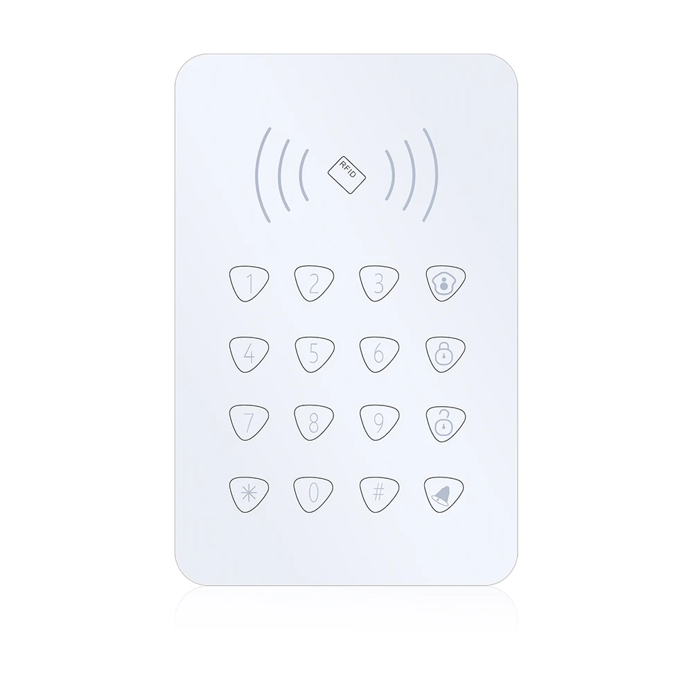 433MHz alarm system Keypad with RFID Function Door Bell Function Disarm