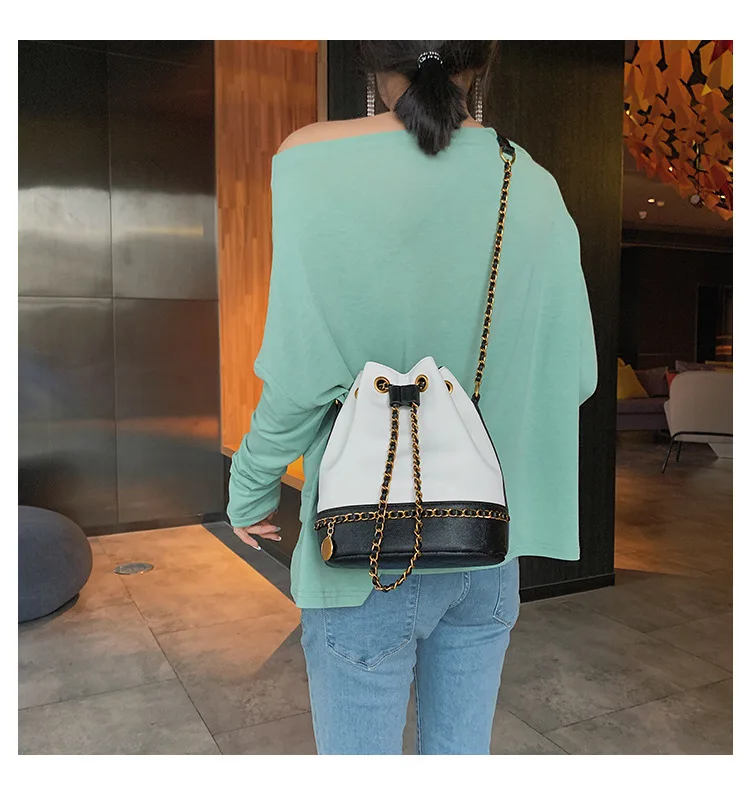 Роскошная Брендовая женская сумка на плечо из мягкой кожи с ручкой сверху, женская сумка с цепочкой, сумки высокого качества, женские сумки белого цвета