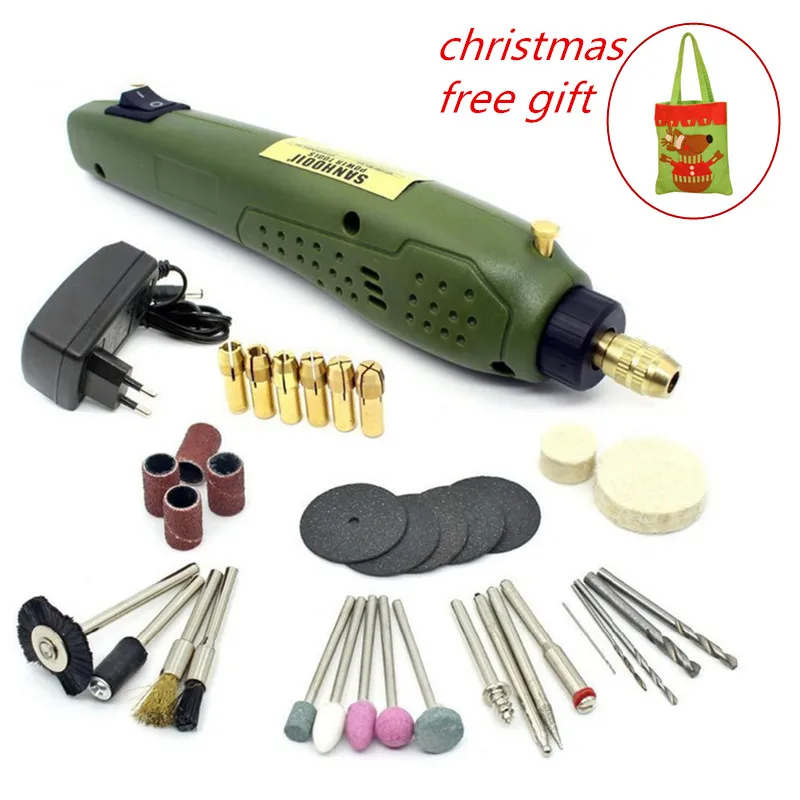 

Rotary Power Tool 16000rpm Portable Electric Drill 0.5-3.15mm Drilling Accessories For Dremel Grinding Electric Drill