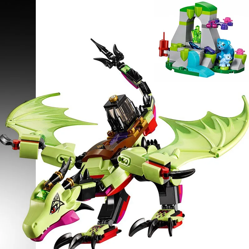 

342pcs 10695 Elves The Goblin King's Evil Dragon Building Blocks Bricks Toys Model Compatible with Legoings 41183 for Kids Gift