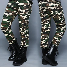 2016 printemps automne enfants pantalon formelle camouflage imprimer coton garçons pantalon pour enfants grands garçons pantalons longs vêtements