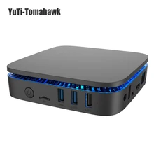 Двухдиапазонный 2,4 ГГц/5 ГГц WIFI AK1 Win10 Мини ПК Intel Apollo Lake Celeron J3455 4G/32G BT4.0 4K Windows 10 MINI PC
