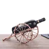 Antique Iron Art Cannon Model Wine Bottle Holder Decorative Metal Artillery Miniature Wine Rack Barware Ornament Craftworks ► Photo 2/6