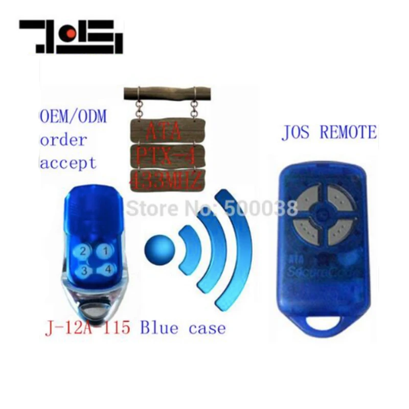 

2pcs For ATA PTX-4 garage/gate door remote control replacement remote