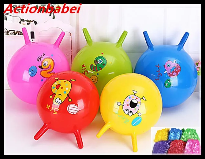 

1pcs new Thickened Size 23cm Inflatable Massage Jumping Ball for Children Health Care PVC Material Bouncing Balance Ball