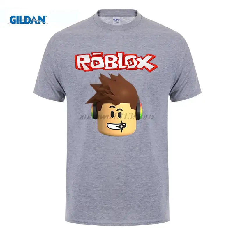 Gildan Roblox Personaje Cabeza Adulto Camiseta Cool Normal Suelta