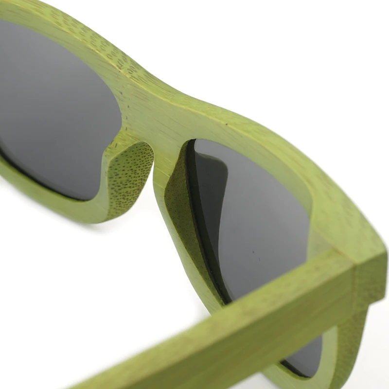 BG017-green bamboo frame sunglasses for women and men  (6)
