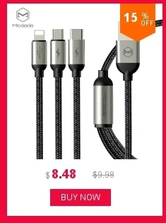 Mcdodo 3 в 1 Lightning-USB кабель для iPhone x xs 8 Micro USB кабель для быстрой зарядки usb type c для samsung Xiaomi зарядный кабель