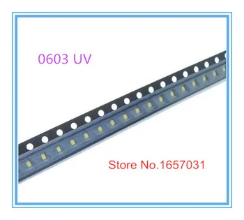 

500pcs 0603 SMD UV Purple led Super Bright SMT LEDS Light Diode Water Clear 395-400nm DIY LIGHT