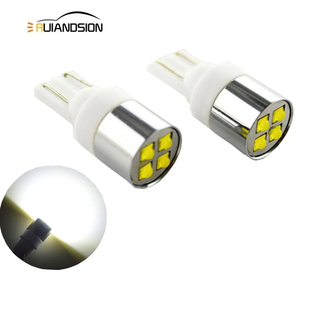 

2x20W W5W Ceramic LED 12-24V T10 Car lamps 168 194 Turn Side License Plate Light car parking Fog light clearance light white