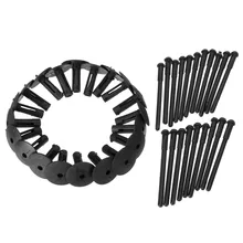 Pour BMW X1 X3 X5 X6 7 série 20 pièces pare-chocs garde-boue en plastique Rivet fixation de retenue 51717002953 51777171004 remplacement Mayitr