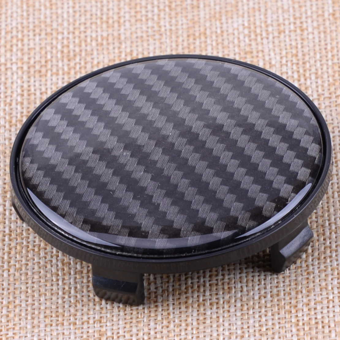 CITALL 4pcs 68mm 67mm Diameter Car SUV Wheel Center Hub Caps Cover Carbon Fiber Pattern Styling Accessories