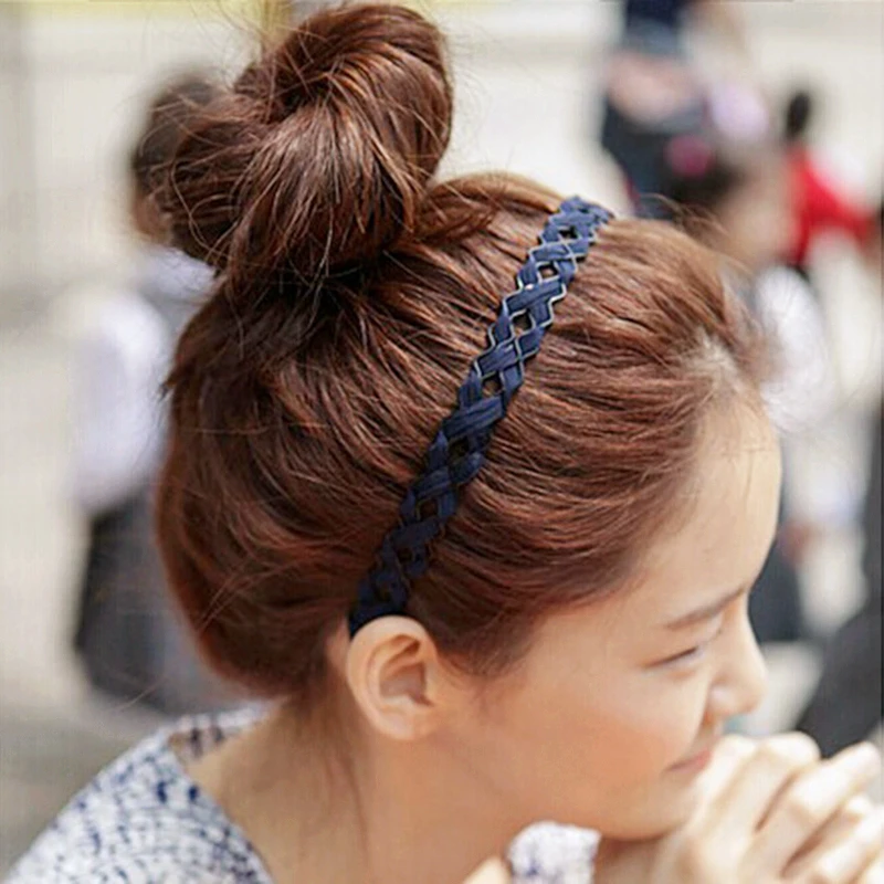 

1 Pcs Female Women Lady Girls Sexy Cloth art hollow wire braiding Hairbands Headbands Headwear Hair Hoop Party Hair Accessories