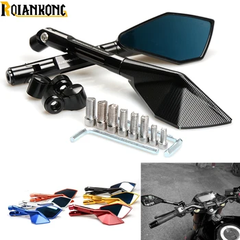 

Italy Brand logo mark Motorcycle Rearview side Mirrors CNC Aluminum for SUZUKI SV 650 sv650 sv650s aprilia pegaso TL1000S