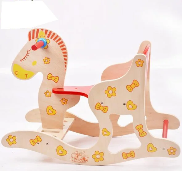 Wooden Rocking Horse Baby Puzzle Toy Rocking Horse 1-5 Year Old Children Stool Children's Chair Children's Furniture Wooden Rocking Horse Baby Puzzle Toy Rocking Horse 1-5 Year Old Children Stool Children's Chair Children's Furniture