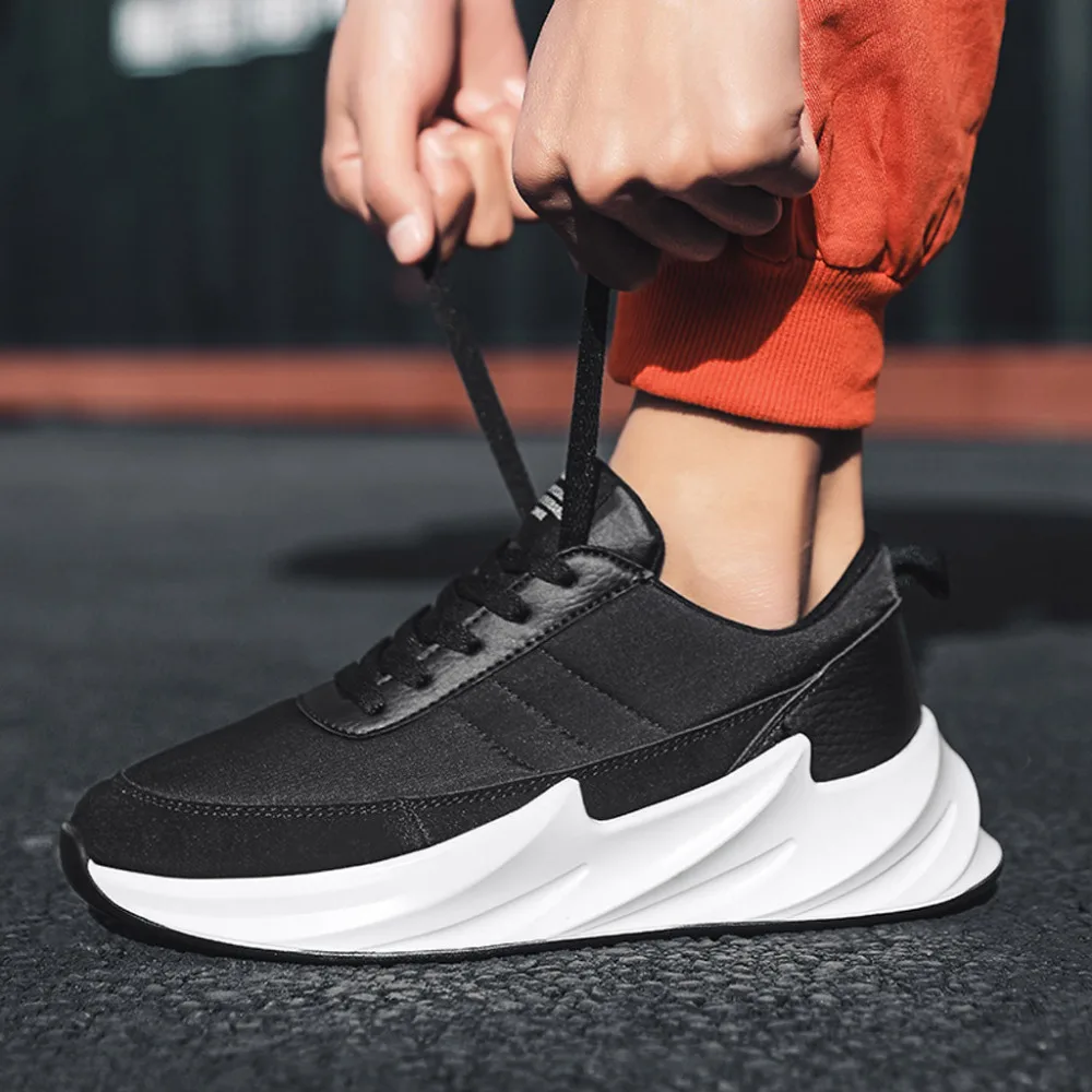 2019 Men's outdoor retro round head running shoes wild casual shoes mesh breathable non-slip sneakers homens for male 40J14 (13)