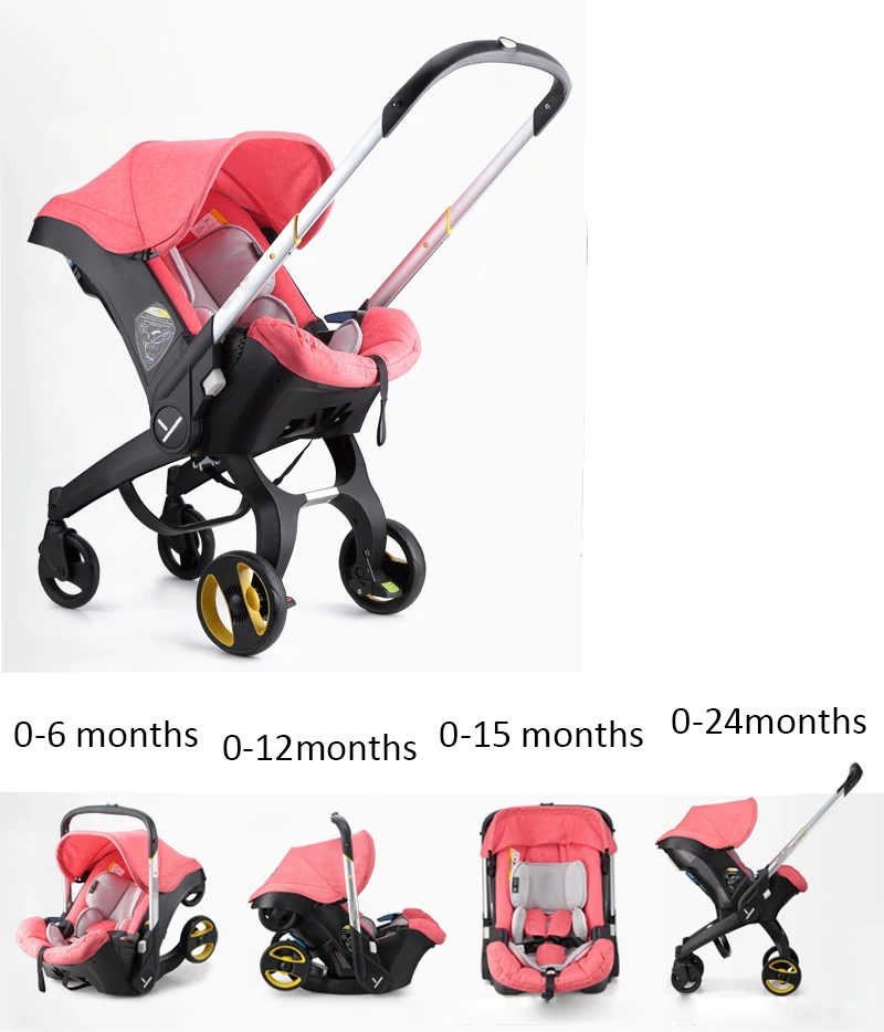 Clearance Bicycle Stroller Safety Seat Two-way Four-in-one Multi-purpose Cart Light Stroller Foldable Cart 10