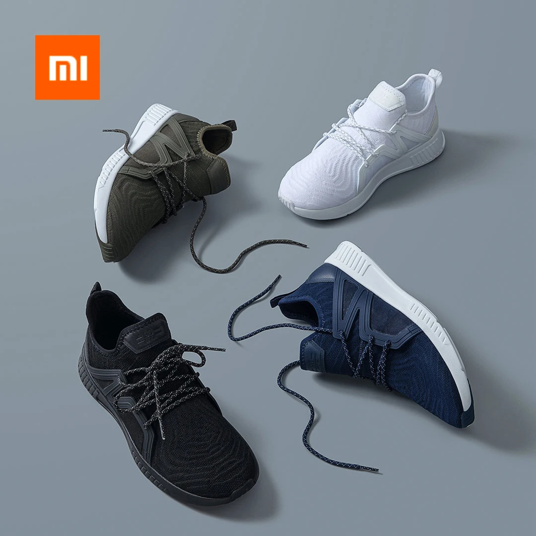 Xiaomi 90 Fun One Woven Fabric Sports Shoes 12PCS Fly Lines Wraps TCP Surround Men Women Breathable