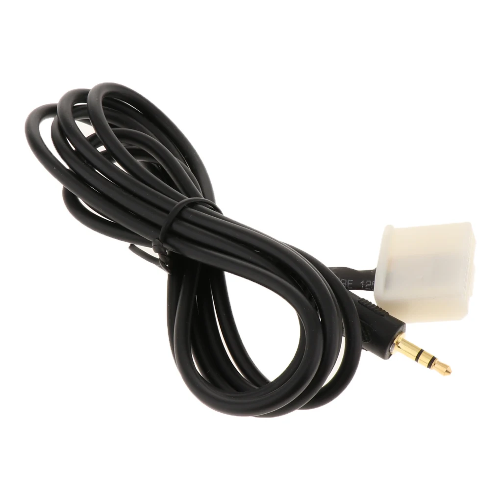 3.5mm Jack AUX Line In Adapter for Toyota RAV4 Camry Highlander Corolla