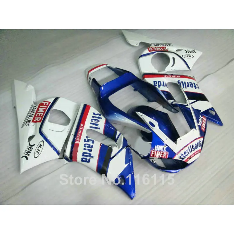 

full fairing kit for YAMAHA R6 1998 1999 2000 2001 2002 R6 blue black YZF R6 fairings set 98-01 02 #3295