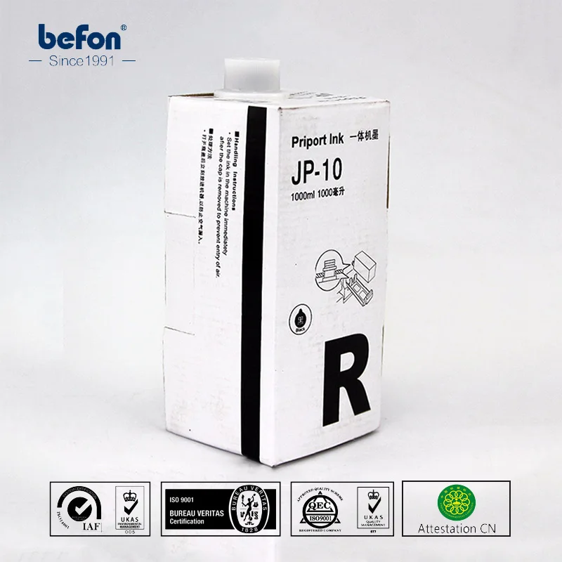 Befon Дубликатор чернил копипринтер чернила JP 10 JP10 совместимый для Ricoh 5000|ricoh jp|duplicator