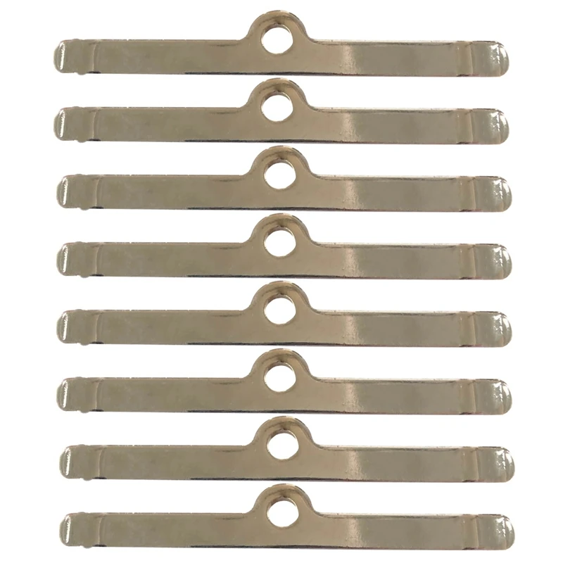 Small Block Chevy 327 350 400 Chrome Valve Cover 4-3//4/" Hold Down Tabs SBC
