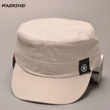 MAERSHEI Военная Кепка для мужчин и женщин Гладкая кепка Snapback шапки хлопок черный армейская шляпа Дамы грузовик папа шляпа