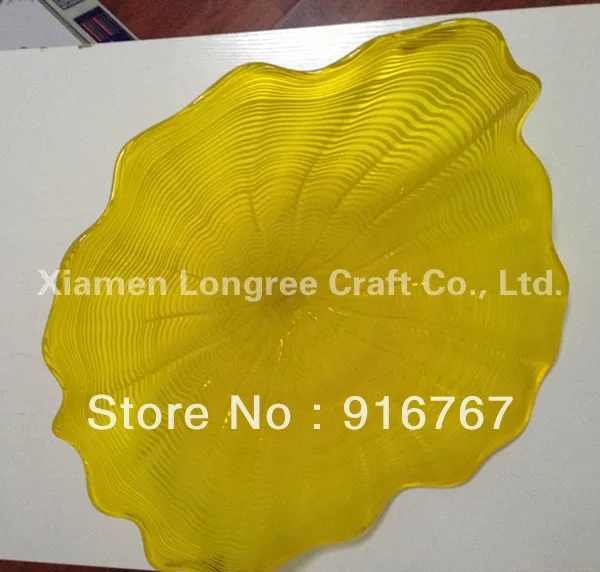 Элегантные Красивые Стеклянные Настенные тарелки LRW020 Free Shipping|glass wall plates|art glass
