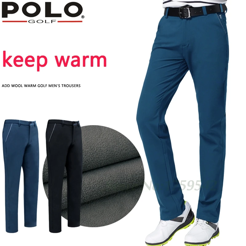 16新しいpoloゴルフパンツ男性ズボンスリムパンツ冬プラスベルベット弾性保つ暖かいスポーツパンツxxs Pants Short Pants Bikinipants Stretch Aliexpress