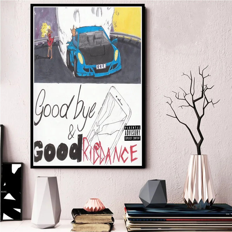 Сок WRLD рэпер певец звезда музыка художественный постер картина Картина Настенная картина домашний декор, плакаты и принты - Color: 0019
