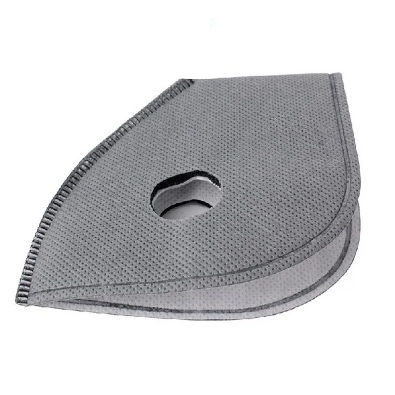 

PM2.5 Mask Filter 5pc/lot Activate Carbon Cycling Masks Accessories Dust Proof Face Protection Air Pollution Smog Mask Filter