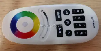 

[Seven Neon]DC12V-24V 2.4G RF wireless 4-zone rgbw remote controller for rgbw led Mi-light,Dimming and color change free ship