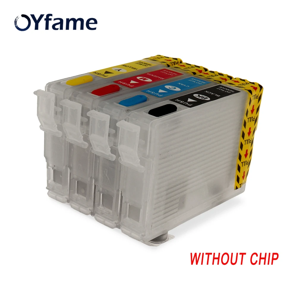 OYfame XP241 T2971 T2964 перезаправляемый картридж без чипа для Epson XP231 XP431 XP 431 231 241